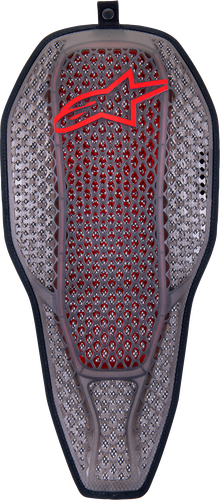 ALPINESTARS Nucleon Flex PROi Full Back Protector Insert - Transparent Smoke/Red - Medium 6526323-003-M