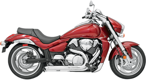 BASSANI XHAUST Pro Street Turn Out Exhaust - Chrome - M109R SM9-3TO