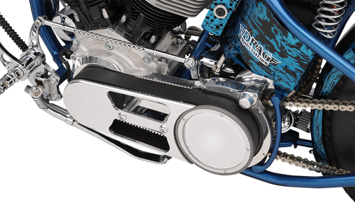 BELT DRIVES LTD. Open Belt Drive Kit - 2" - Polished SH-500