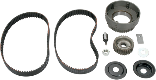 BELT DRIVES LTD. Belt Drive Kit - 1-1/2" - 11 mm - Kick Start w/Idler Gear - Spline Shaft - '55-E'84 Big Twin 47-31SK-3