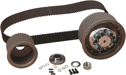 BELT DRIVES LTD. Belt Drive Kit w/Quiet Clutch System - 3" - 8 mm EV-76-47S
