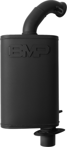 BIKEMAN PERFORMANCE Full Velocity Slip-On Muffler - Black 02-228-SB-G5