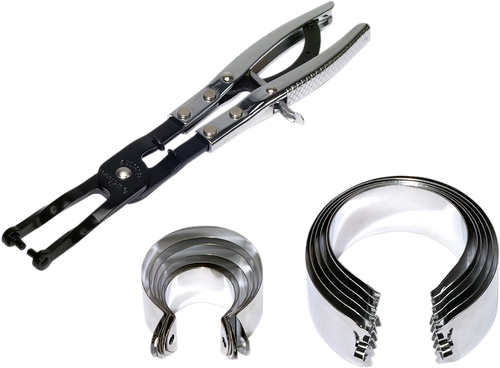 BIKESERVICE Piston Ring Compressor - Set BS3032