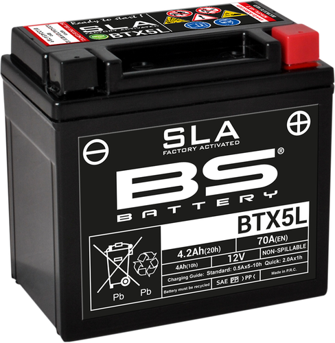 BS BATTERY Battery - BTX5L (YTX) 300670