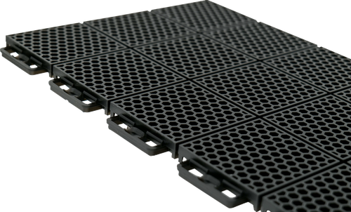 CALIBER ProTech Smooth Flooring - Black - 8 pcs 13610-1