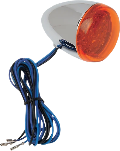 CHRIS PRODUCTS LED Turn Signal - Chrome/Amber 8501A-LED
