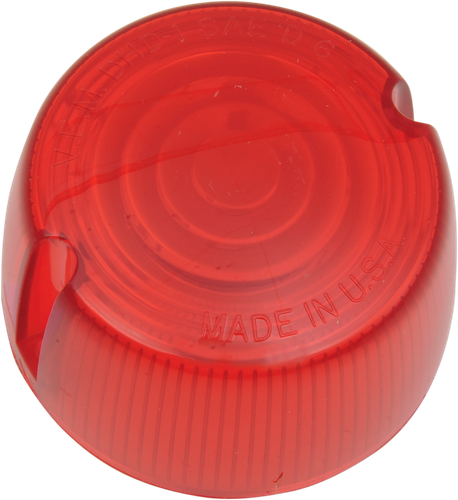 CHRIS PRODUCTS Turn Signal Lens - '73-'84 FX - Red DHD1R