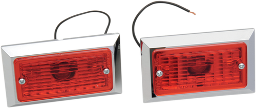 CHRIS PRODUCTS Marker Lights - Single Filament - Red 0714R-2