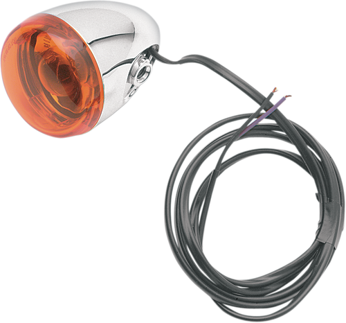 CHRIS PRODUCTS Turn Signal - Chrome/Amber 8887A