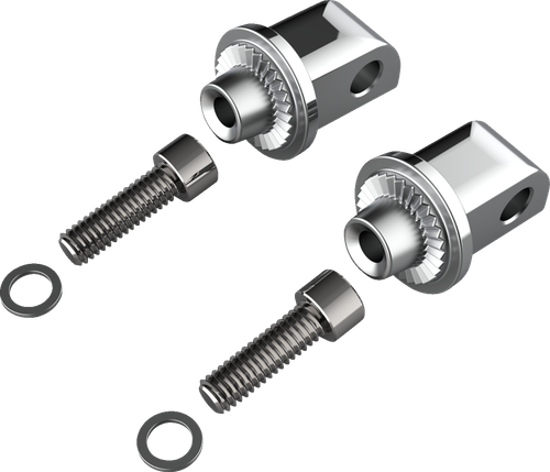 CIRO Peg Adapter - Passenger - Chrome - Indian 60020