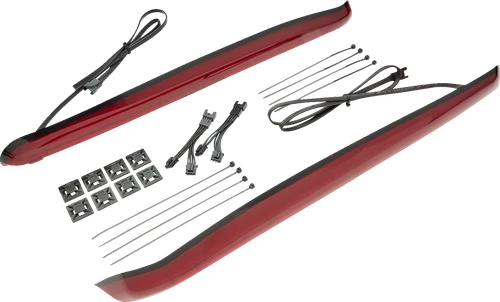 CIRO LED Bag Lights - Machete™ - Red Lens - Indian 46255