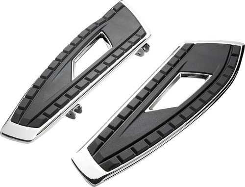 CIRO Chicane™ Floorboards - Driver - Chrome 61700