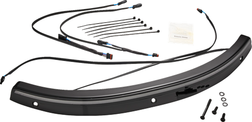 CIRO Solaire LED Windshield Trim - Black 12001
