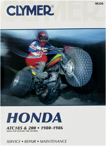 CLYMER Manual - Honda - ATC 185 / 200 CM326