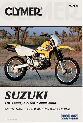 CLYMER Manual - Suzuki - DR-Z400 '00-'12 CM4774