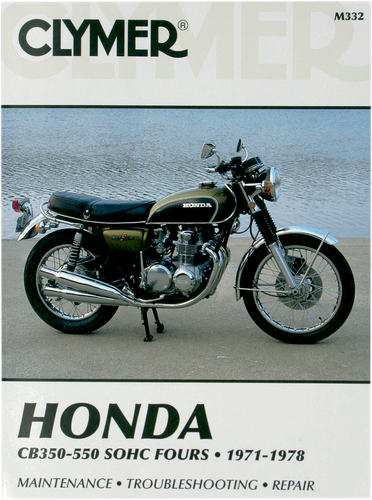 CLYMER Manual - Honda - 350-550cc SOHC Fours CM332