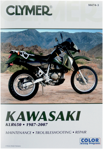 CLYMER Manual - Kawasaki - KLR650 CM4743