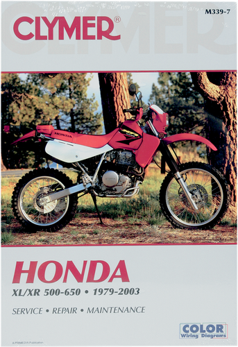 CLYMER Manual - Honda - XL/XR 500-600 Singles CM3398