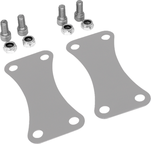 COASTAL MOTO Fender Riser - 21" - Silver - Touring FB24-SS