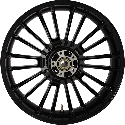 COASTAL MOTO Wheel - Atlantic 3D - Rear - Single Disc/without ABS - Black - 18x5.5 - '09-'24 Touring 3D-ATL185SB