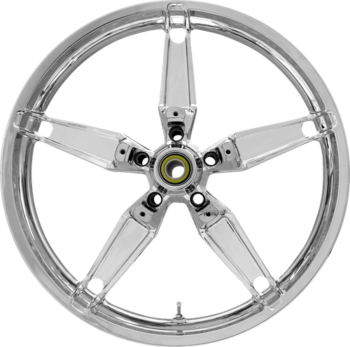 COASTAL MOTO Wheel - Daytona - Front - Dual Disc/without ABS - Chrome - 21x3.5 3D-DAY213CH