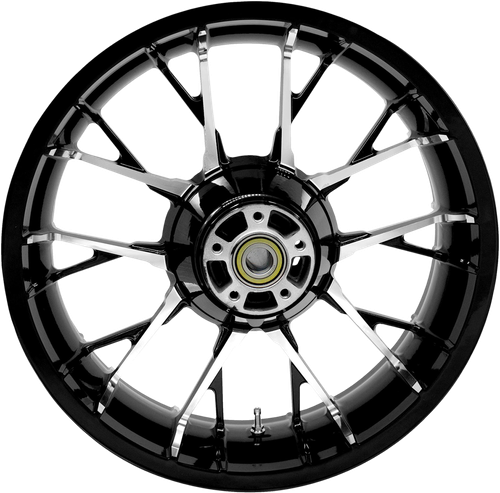COASTAL MOTO Wheel - Marlin - Rear - Single Disc/with ABS - Black Cut - 18x5.5 3D-MAR185BCABST