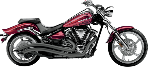 COBRA Speedster Swept Exhaust - Black - Raider 2225B