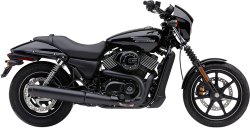COBRA El Diablo Slip-On Muffler - 4" - Black - XG750 6510B