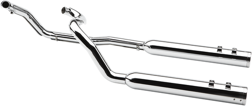 COBRA True Dual Headpipes - Chrome - '07-'08 FL 6251