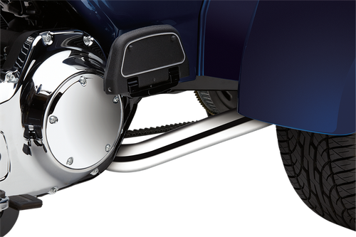 COBRA Powerport Dual Headpipes - Chrome 6254