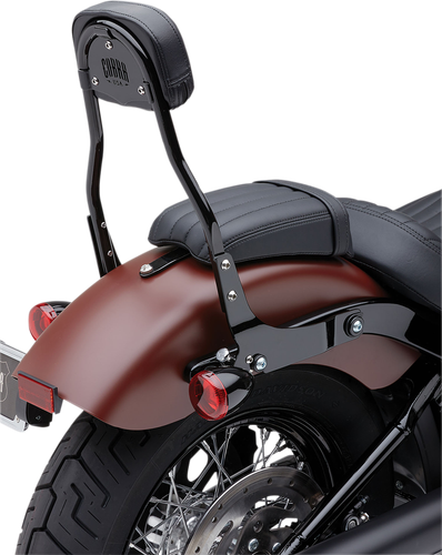 COBRA Backrest Kit - 14" - Black - FLHC/S 602-2010B