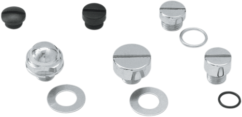 COLONY Relief Plug - Chrome - Big Twin 9607-2