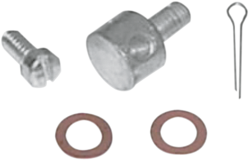 COLONY Throttle Lever Wire Block - Linkert/Bendix Carburetor - Oversized (+.005") - Kit 2664-5