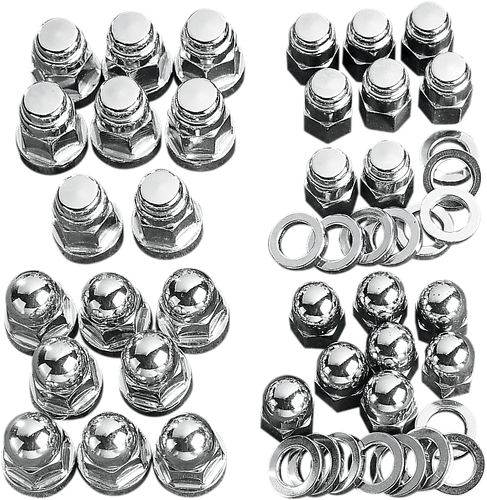 COLONY Acorn Nut Kit - Transmission Side Cover 8751-19