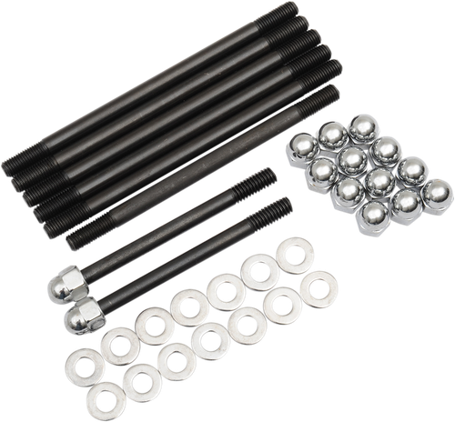COLONY Hardware Kit - Motor Case Studs - Chrome - '70-'78 Harley-Davidson 8140-34