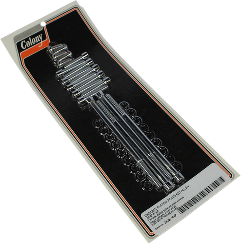 COLONY Bolt Kit - Primary Cover - Stock-Head - '07-'16 Touring 2402-18-P