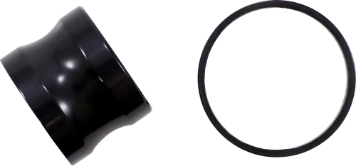 COVINGTONS Axle Spacers - Smooth - Black - with ABS - Pair C0008-B