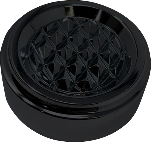 COVINGTONS Dipstick Cover - Diamondback - Black - Touring/Trike C3086-B