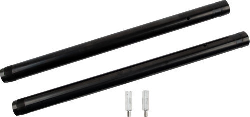 CUSTOM CYCLE ENGINEERING Fork Tube - 43 mm - LH 25" | RH 24-3/4" (+2") - Black DLC 710055