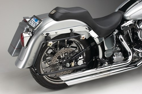 CYCLE VISIONS Saddlebag Mount for Softail Models CV-7210
