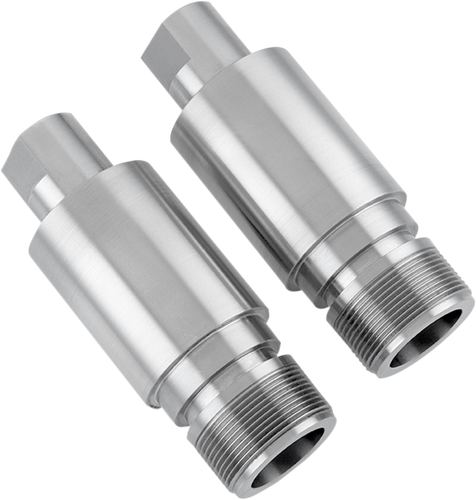 CYCLE VISIONS Fork Tube Extensions - 41 mm - Extends +2" - Chrome CV7100