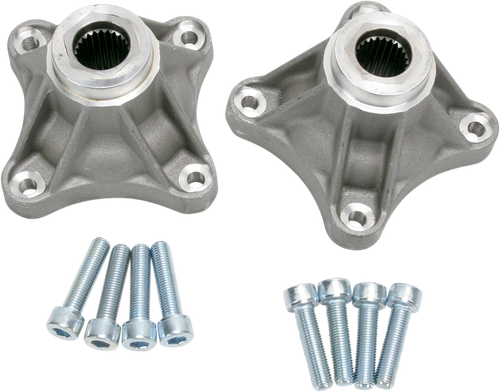 DURA BLUE Wheel Hubs - Rear - Extended - 24 Spline - 4/115 - Yamaha 20-1340X