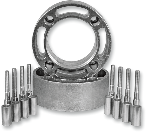 DURA BLUE Wheel Spacer - Easy-Fit - 2.5" - 4/137 - Front/Rear - Kit - Can Am/Kawasaki WS4137-10
