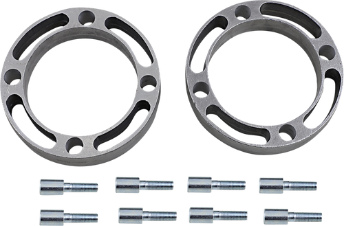 DURA BLUE Wheel Spacer - Easy-Fit - 1.5" - 4/156 - Front/Rear - Kit - Polaris UTV4156F-12