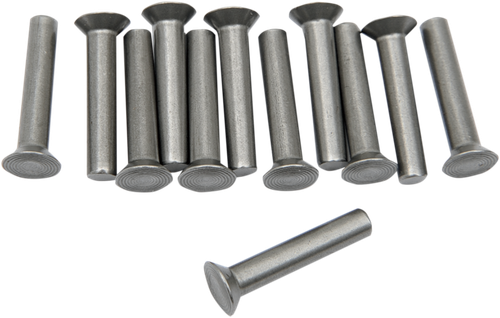 EASTERN MOTORCYCLE PARTS Ratchet Plate Rivets - 12 Pack - '57-'70 Harley-Davidson A-8215