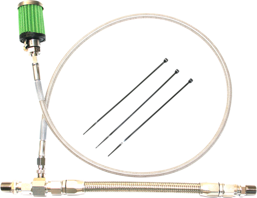 FEULING PARTS Oil Tank Breather Kit - Stainless - 02'-06' Touring 3080