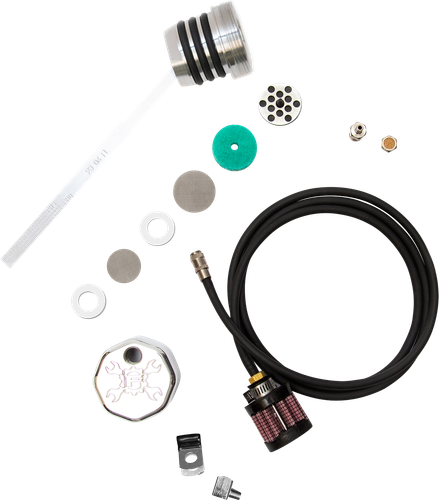 FEULING PARTS Vented Dipstick - Black - Touring 3096