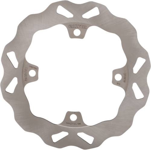 GALFER Brake Rotor - Rear DF081W