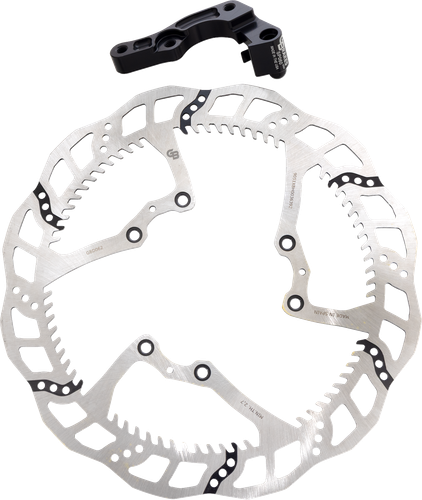 GBRAKES Brake Rotor Kit With Bracket - Solid Mount - 280 mm GBDOS229