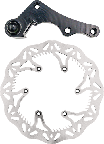 GBRAKES Brake Rotor Kit With Bracket - Solid Mount - 270 mm GBDOS218